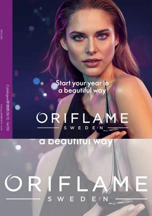 Cover Oriflame Catalogue 1 2021 (18/12-14/01 2021)