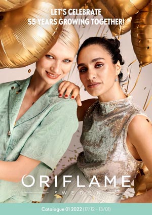 Cover Oriflame Catalogue 1 2022 (17/12-13/01 2022)