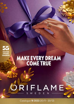 Cover Oriflame Catalogue 18 2022 (30/11-20/12 2022)